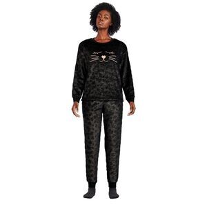 NWT George Women's Plush Pajamas 2-Piece Set